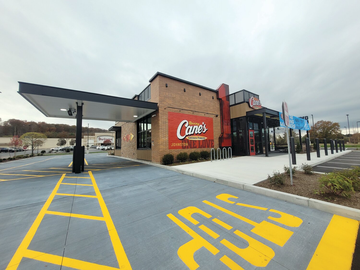 WATCH OUT ABEL: Raising Canes expects to open its new Johnston location in early January 2024. They’ve promised the first 20 guests “Free Canes for a Year.”